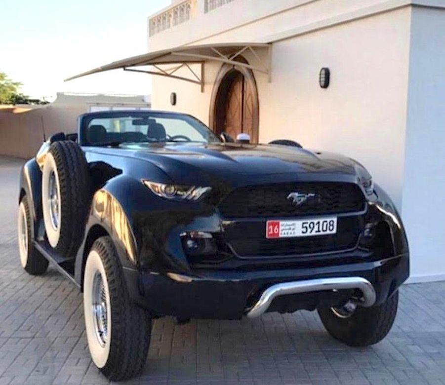 Najveći Ford Mustang sastavljen je za šeika iz UAE